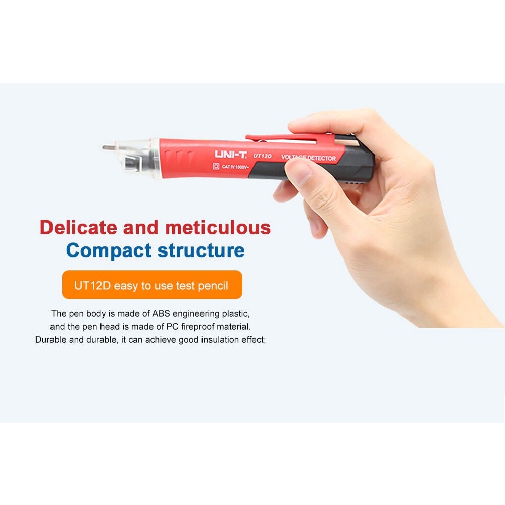 UNI-T UT12D - Non-Contact AC Voltage Detector - Test Pen Profesional