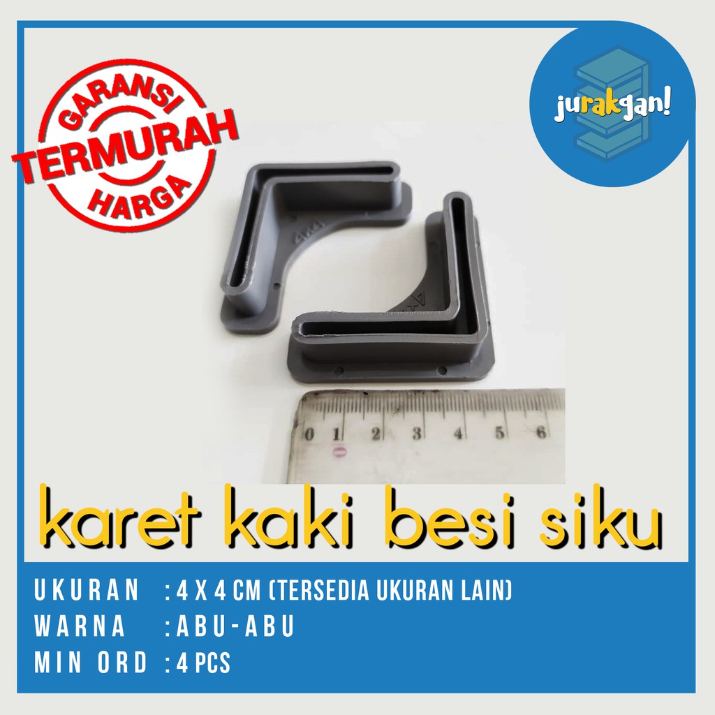 

PLASTIK kaki besi siku 4x4 TERMURAH!!