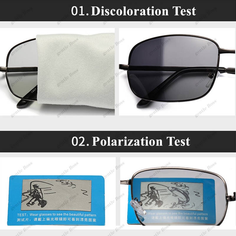 Kacamata Photochromic Polarized Untuk Pria Mengemudi Memancing