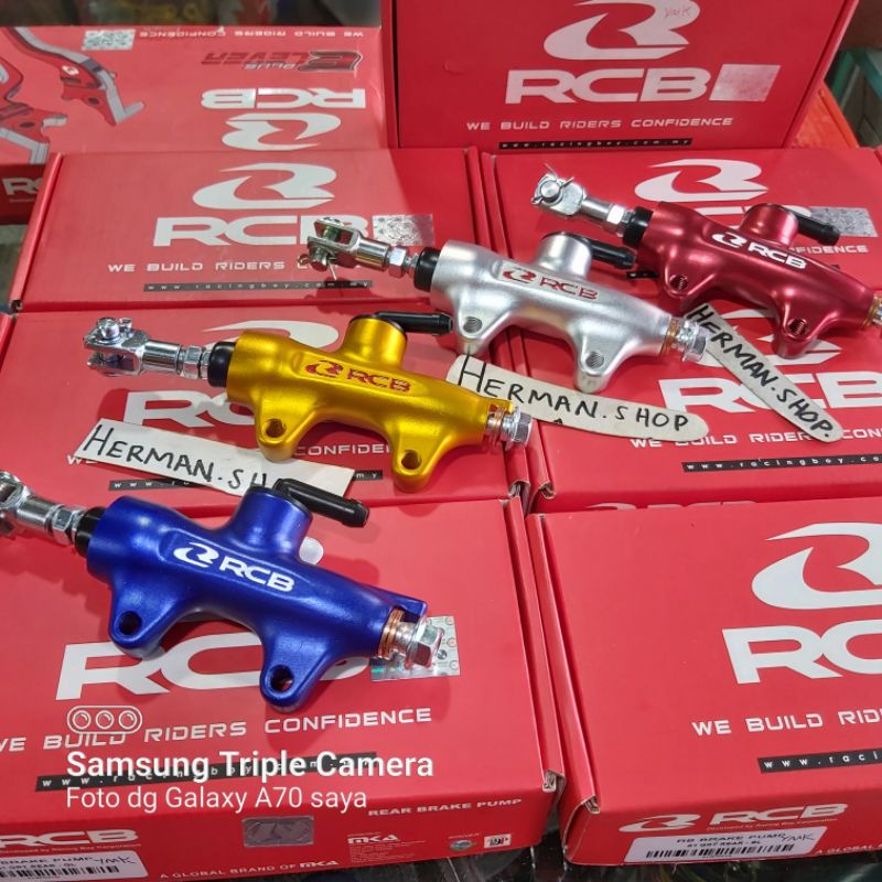 Master rem belakang RCB / Tonjokan rem belakang RCB / master rem belakang rcb s1 / tonjokan rem bela