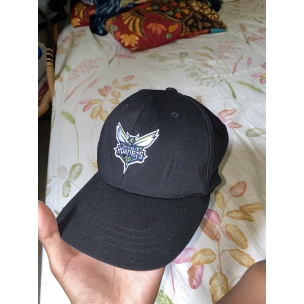 Topi second yupoong HORNETS build up sz fit all ORI