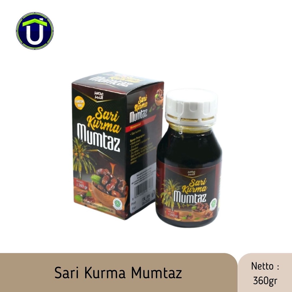 

SARI KURMA MUMTAZ AL GHUROBA | 360 GRAM