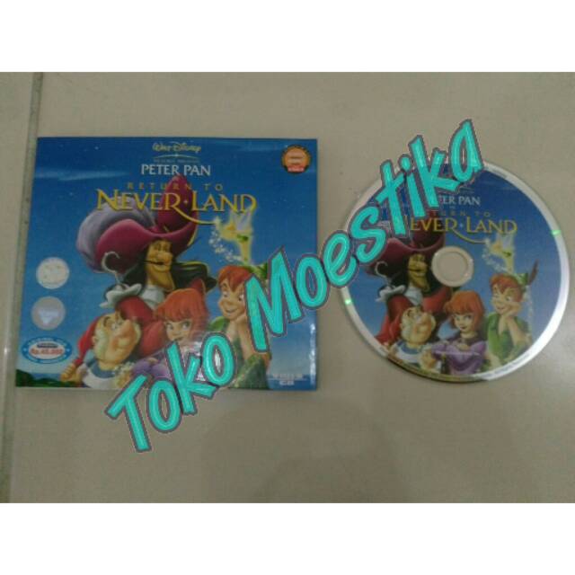 vcd peter pan in return to neverland