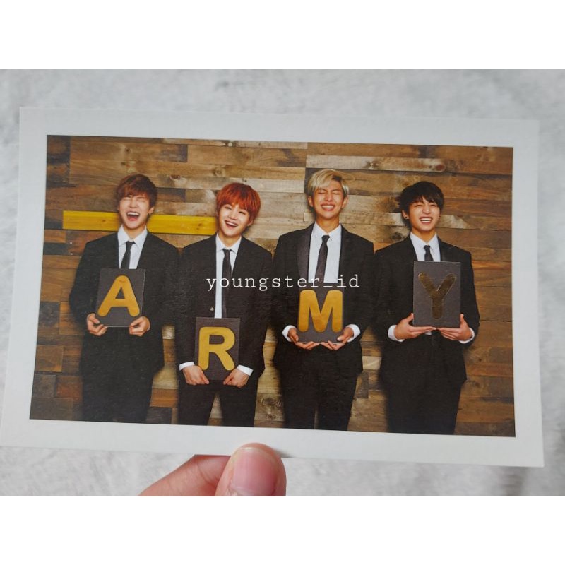 Postcard BTS 2nd Army Kit unit