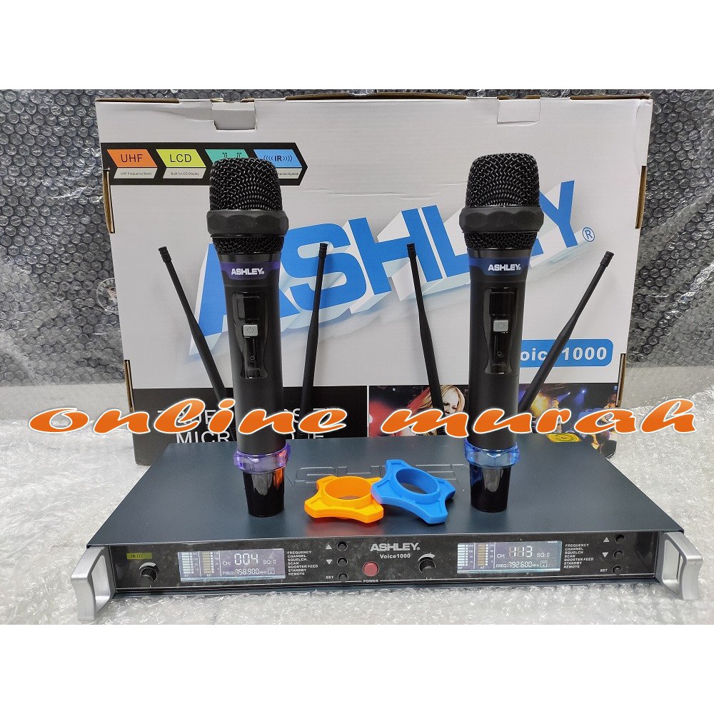Mic Ashley Voice 1000 Wireless HANDHELD Ashley Voice1000