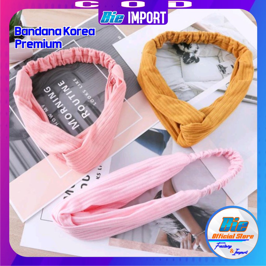 Bandana Premium Korean Style Imut Import