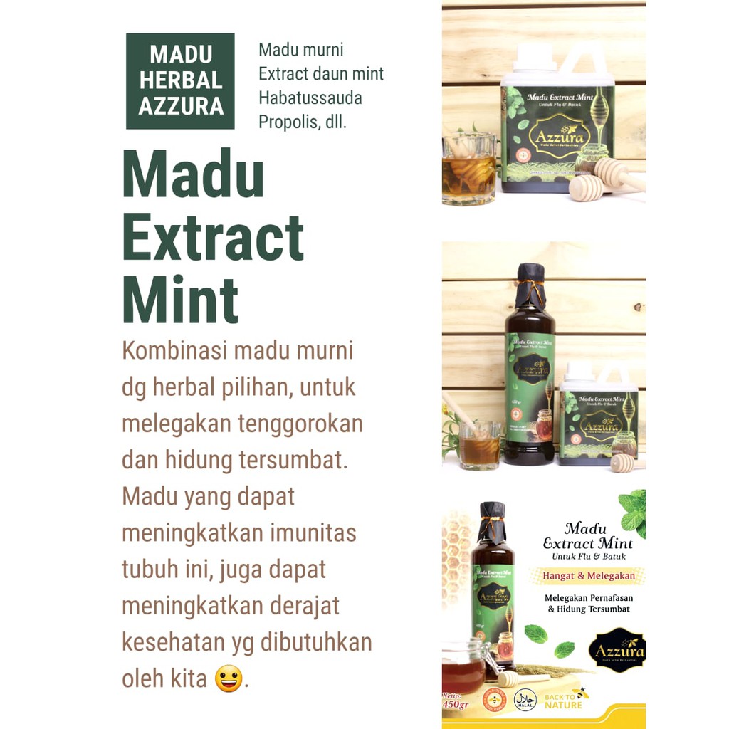 

MADU AZZURA EXTRACT MINT