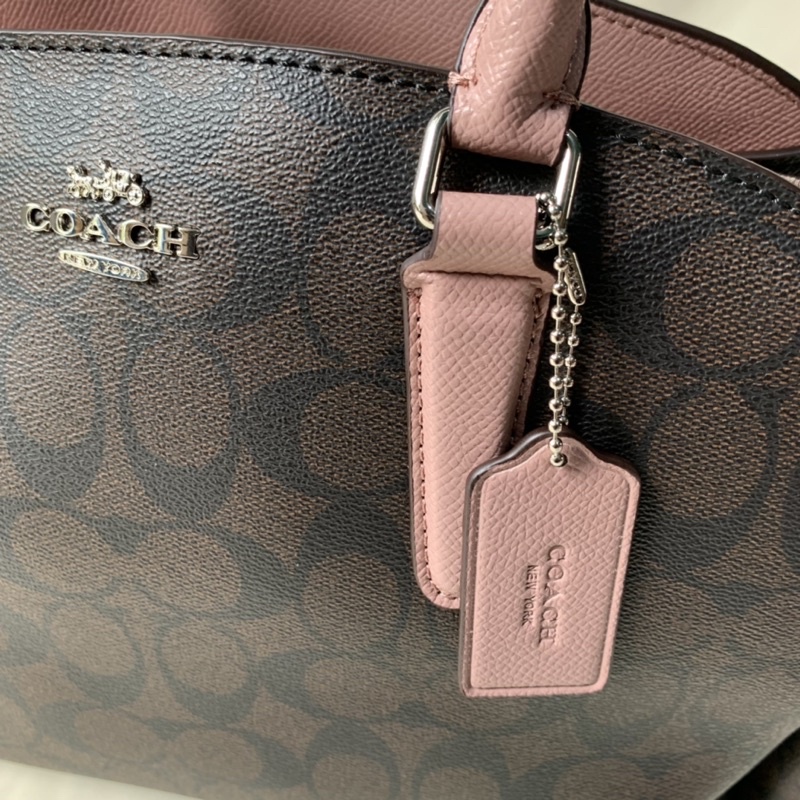 Coach Signature Sage Caryall Brown Rose( F31986)