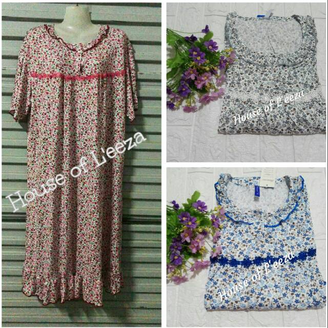 Daster ruffle FLOWERY