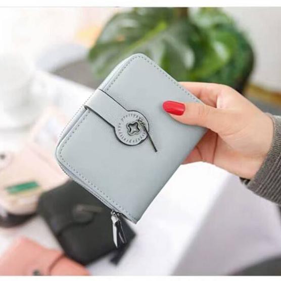 NEQ DOMPET WANITA/Dompet prettyzys FOUR LEAF CLOVER IMPORT .