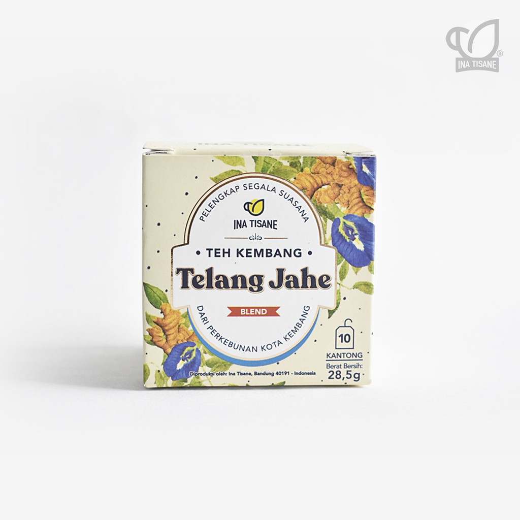 

Ina Tisane Teh Bunga Telang Jahe Isi 10 wildan