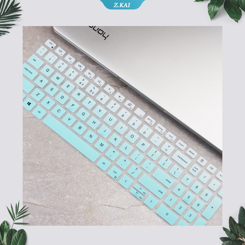 Dell Inspiron15 3000 3510 3511 3515 Cover Pelindung Keyboard Gaming Bahan Silikon Tahan Air 5510 5515 5518 15.6 &quot;(ZK)