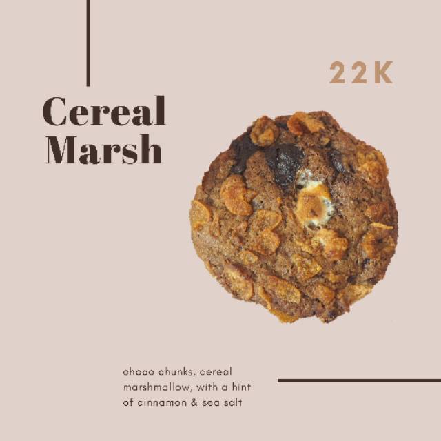 

(29th May)Cereal Marshmallow Cookie