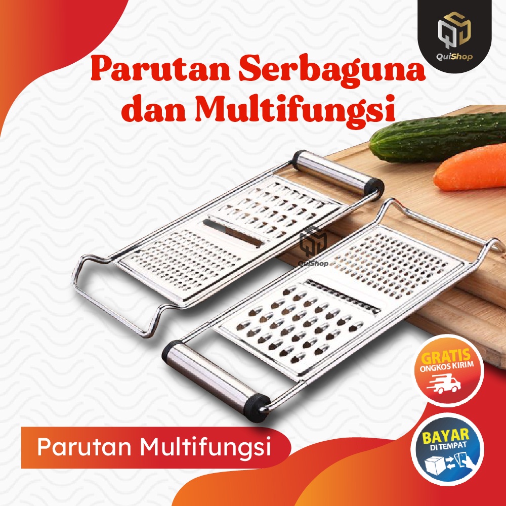 Parutan Wortel Kentang Multifungsi Alat Pemotong Sayuran Serbaguna Peralatan Dapur Perlengkapan