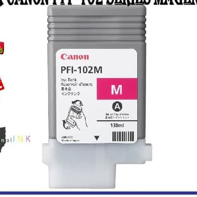 Tinta Plotter Canon Pfi -102 Series Magenta