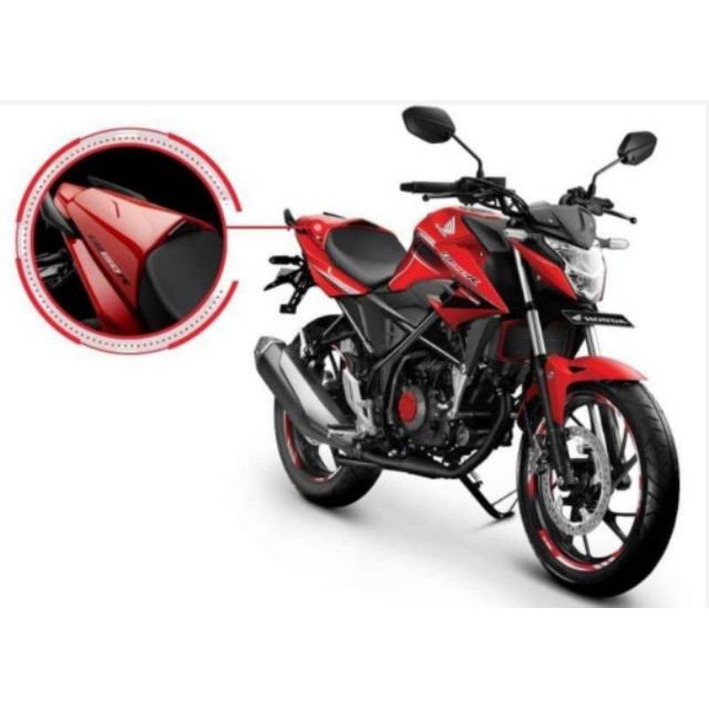 Single Seat Cowl New CB150R LED Merah Red Original