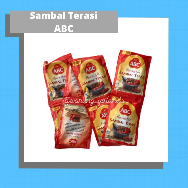 

Sambal Terasi ABC 1 Sachet