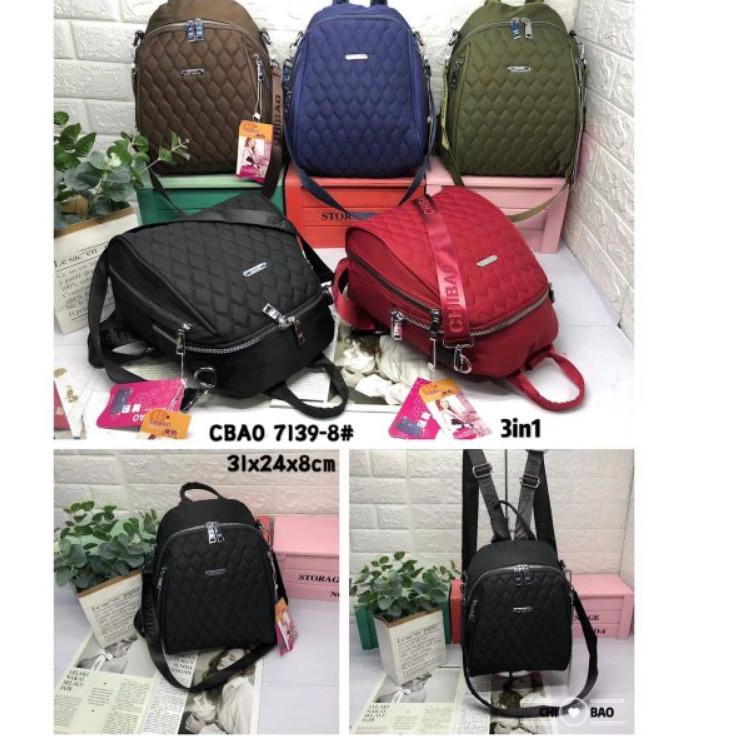 [MDN. 5602] Tas Ransel ORI Chibao 7139-8 motif