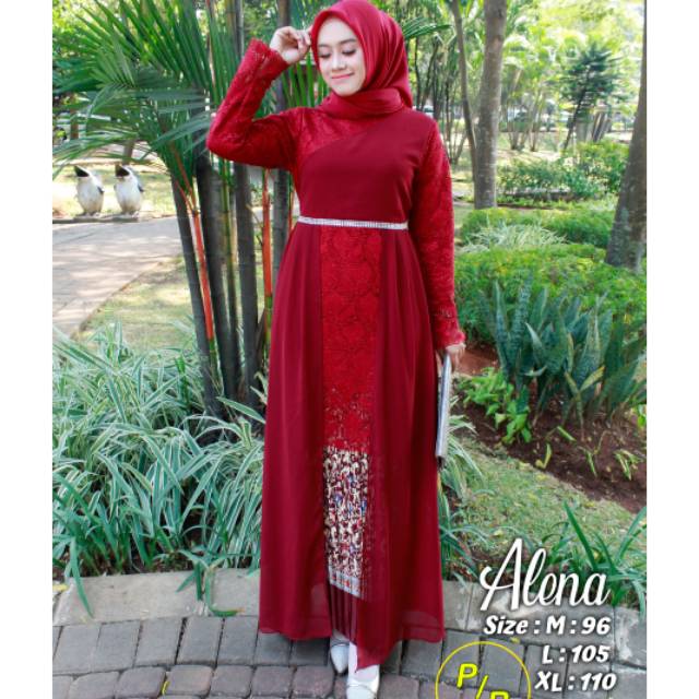 Atasan kebaya brokat gamis anindia 6 /kebaya modren/kebaya muslim/kebaya wisuda / / kebaya wisuda / 