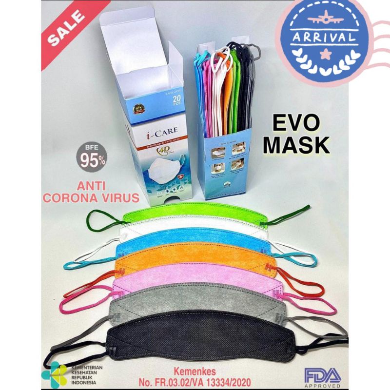 Masker Evo 4D i-care