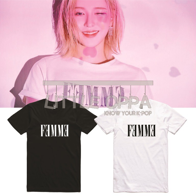 IDOL FASHION RED VELVET WENDY FEMME T-SHIRT