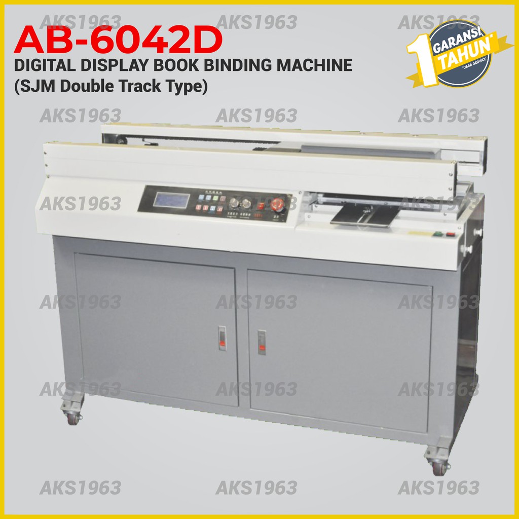 

Mesin Jilid Buku Digital Display Book Binding Machine 42 x 6 cm 450 Book/h - AB6042D - AKS1963