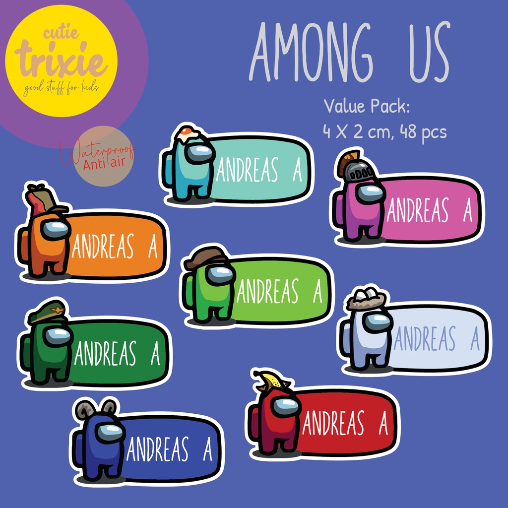 

Sticker Label Nama Anak AMNGUS