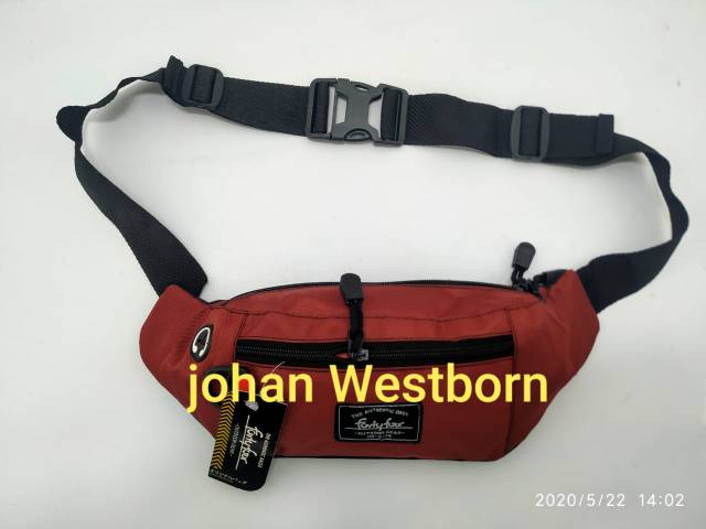 Tas Waist Bag Pria Fourty four Original produk