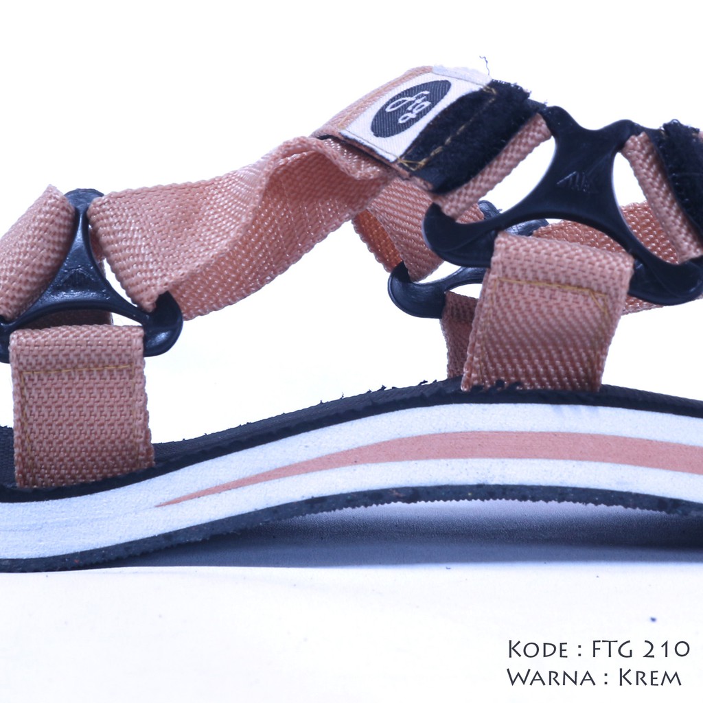 Sandal Pria Footage FTG 210 Cream