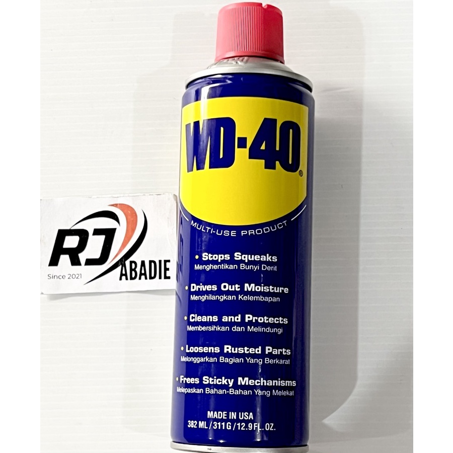 WD40 WD-40 WD 40 Pelumas Anti Karat Alat Semprotan Serbaguna Pembersih Korosi 191ml 333ml 382ml