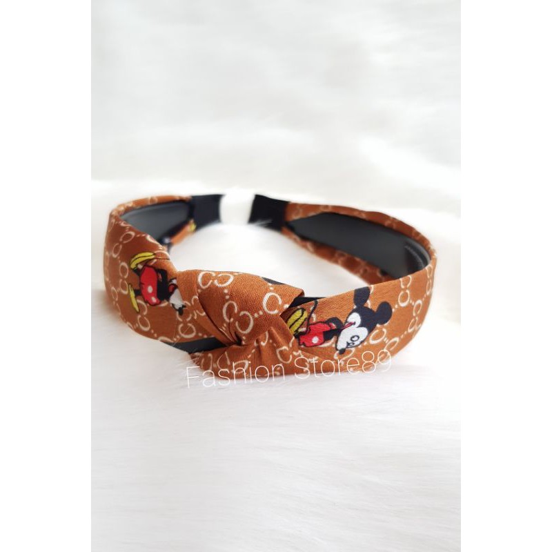 Ready Bando impor Bandana Mickey mouse fashion impor bando mickey import