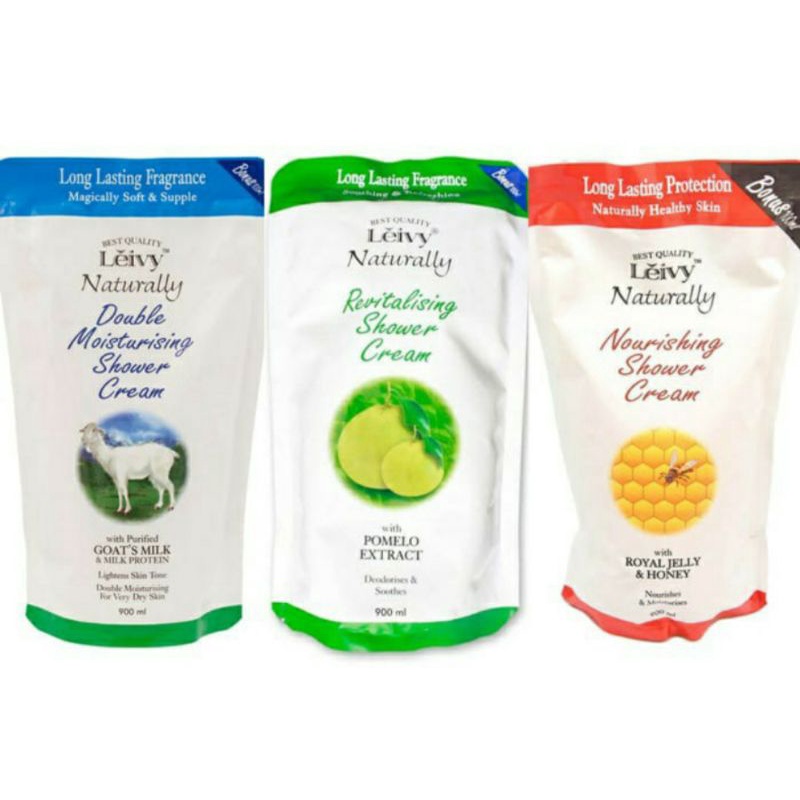 Leivy Shower Cream Goat's milk