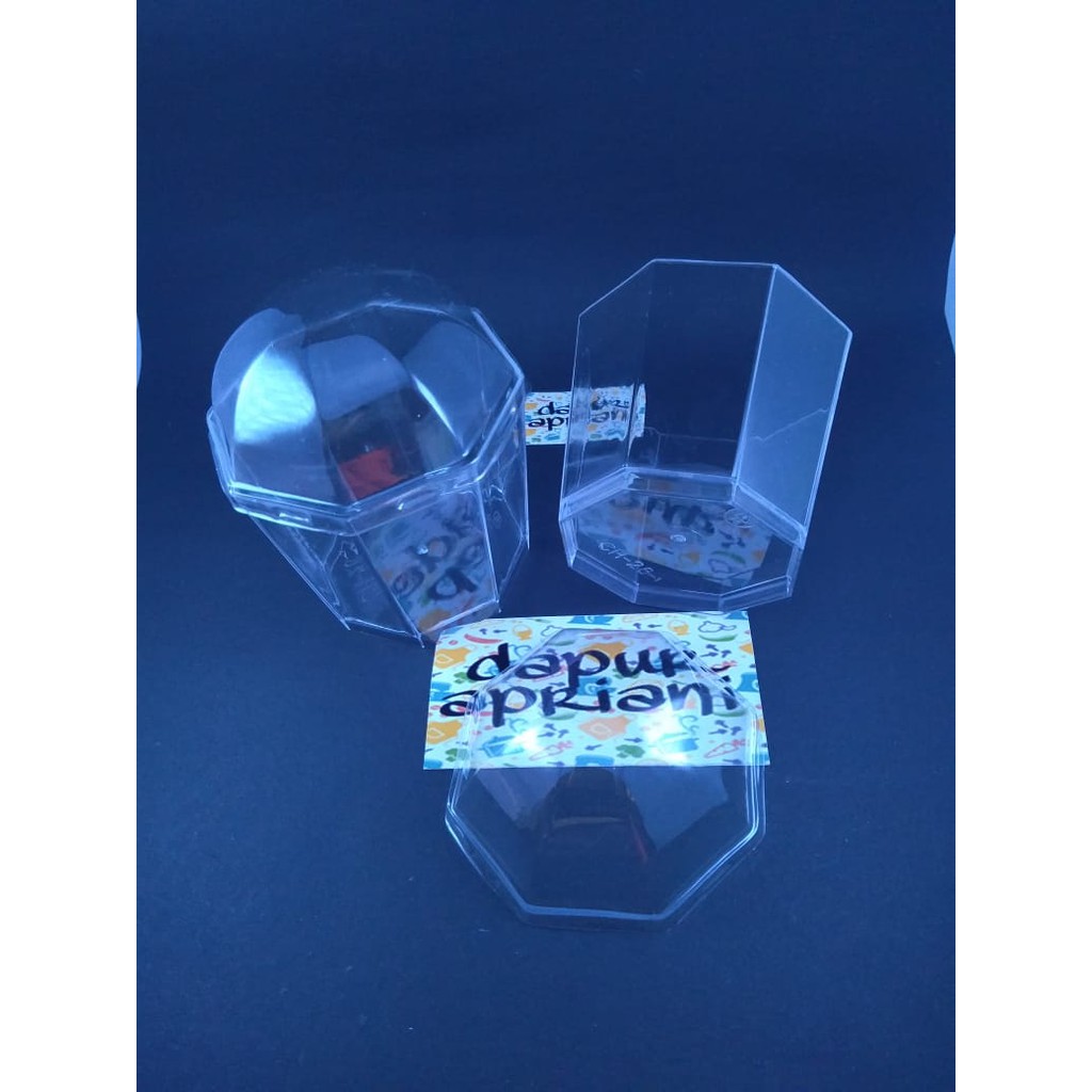 harga 12cup Cup Dessert cup mika Mousse Tiramisu cup Puding Ice Cream Oktagon PLUS T