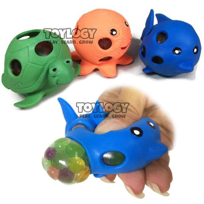 Squishy Murah Hewan Laut Ikan Gurita Penyu Kura Sea Animal Squeeze