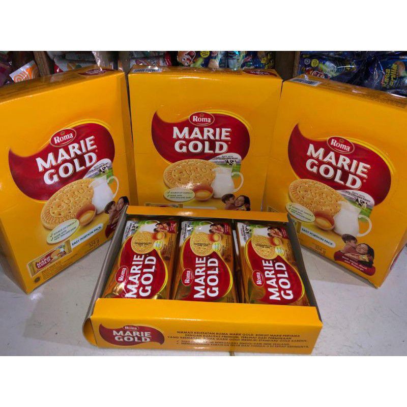 

Biskuit Roma Marie Susu Gold 324gr