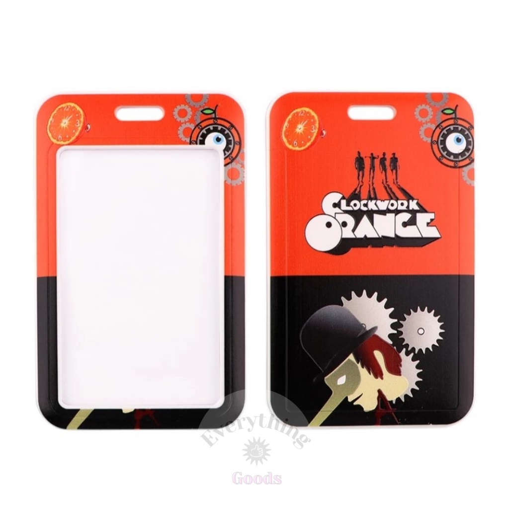 

Everything Goods - BH000022 Clockwork Orange Badge Holder ID Card Holder Name Tag Lucu