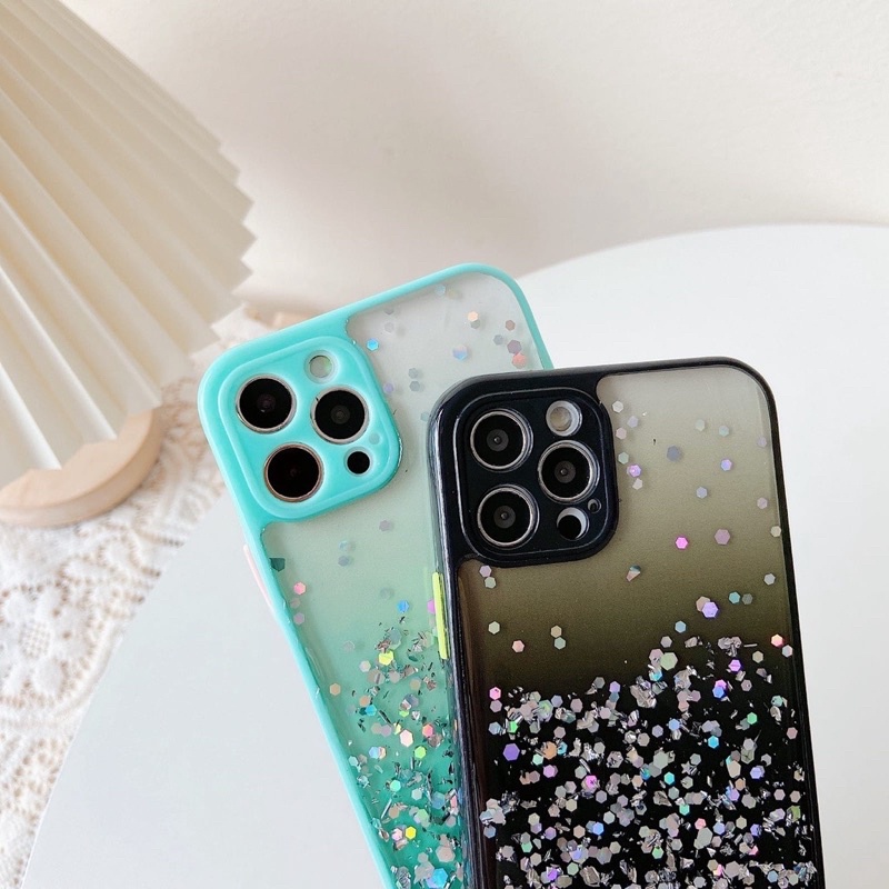 softcase gliter premium xiaomi redminot 10 pro 4g. vivo y17,samsung A52,Oppo A74 4g/A95, A33,A73,Iphone xr,13 pro