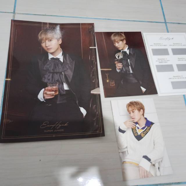 SUPER JUNIOR SEASON GREETING EUNHYUK SET