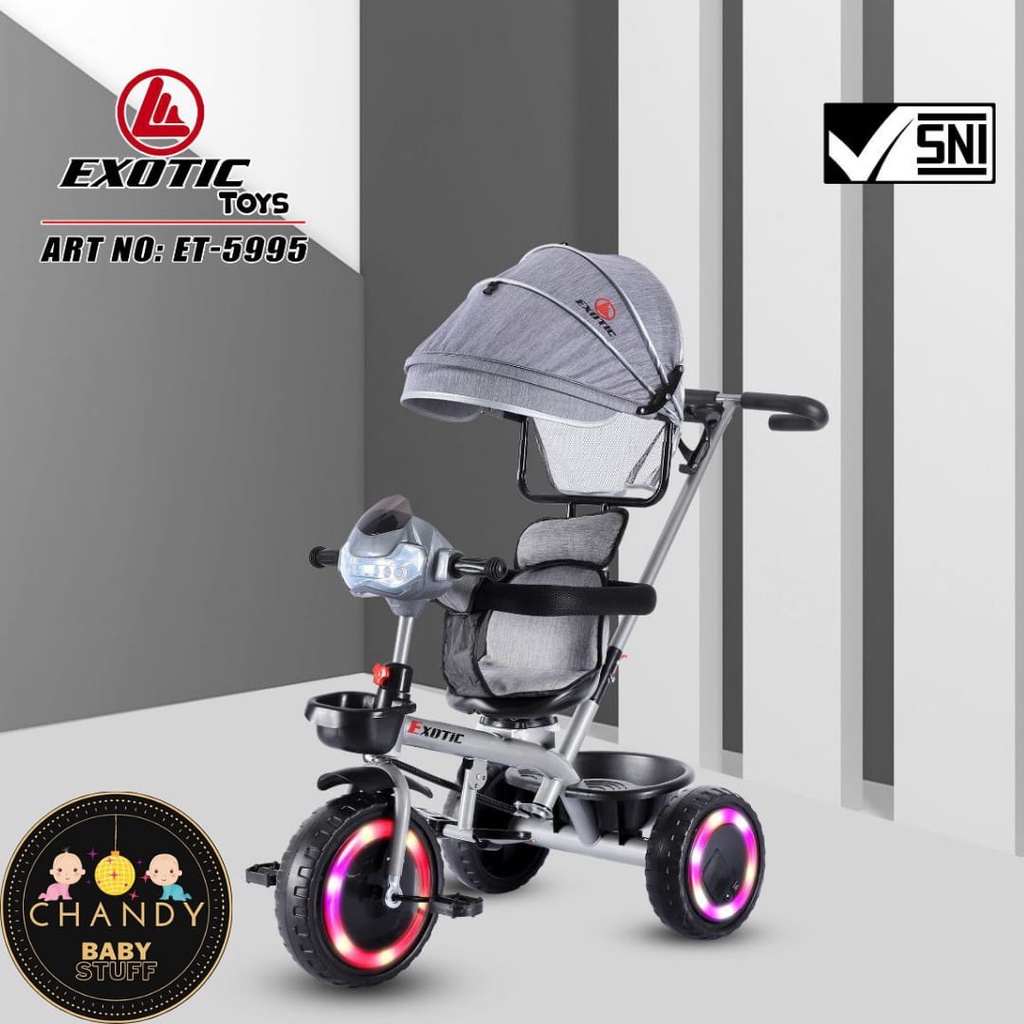 SEPEDA ANAK RODA TIGA TRICYCLE EXOTIC ET 5995