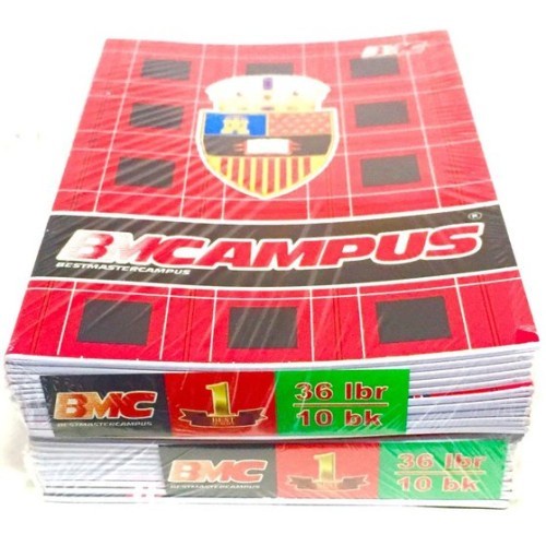 

Buku Tulis BMC 36 Campus/Buku BOXY OKEY/Buku Tulis BMC Campus isi 36/Buku Boxy OKEY isi 36