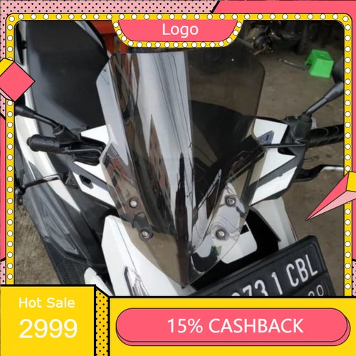 Visor Windshield honda vario 125 150 Vario 150 keyless Beat Sparepart Aksesoris Variasi Motor