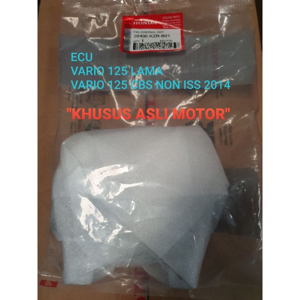 ECU, engine control unit, ECM, ORIGINAL, VARIO125 LAMA, VARIO 125 CBS NON 1SS 2014, VARIO 125 TECHNO