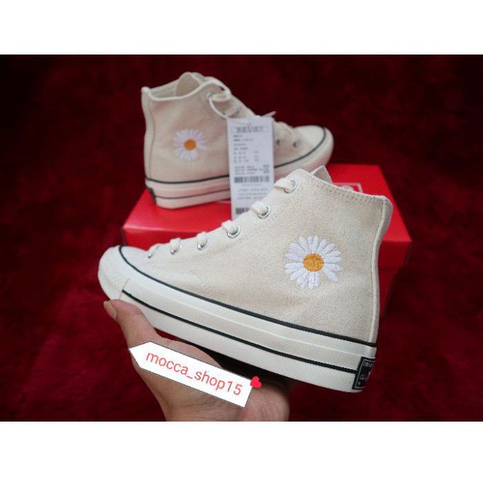 

GRATIS PAPERBAG!!CONVERSE 70S BUNGA PEACE HIGH IMPORT