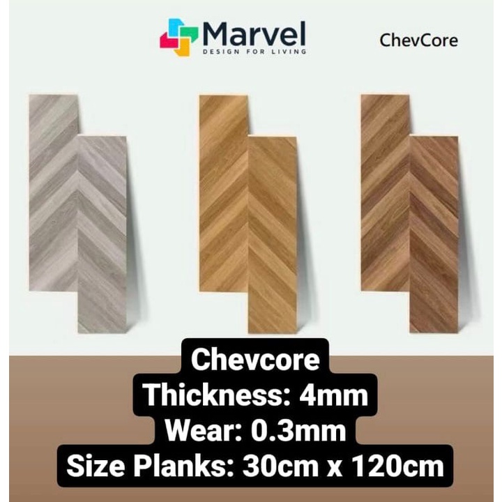 Lantai SPC Marvel Chevcore