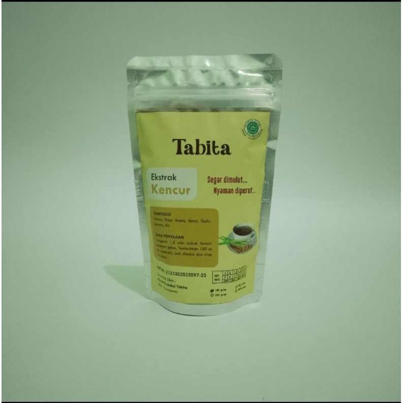

minuman Kencur instan