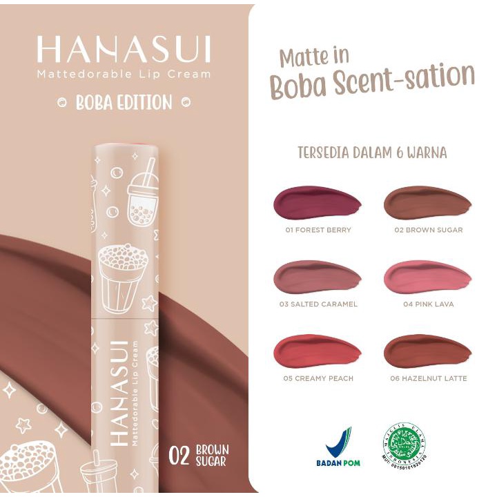 LIP CREAM MATTE HANASUI BOBA