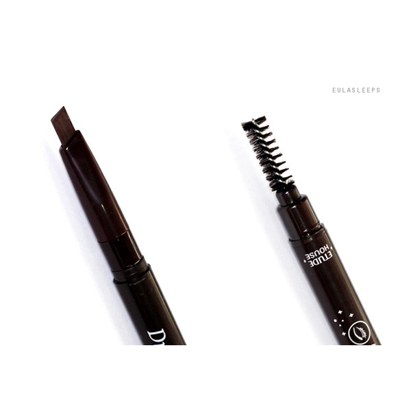 Mysterygirl - [Grosir] Pensil Alis Etude Double Heads Eyebrow Pencil Lasting Eyebrow Pen (Waterproof)