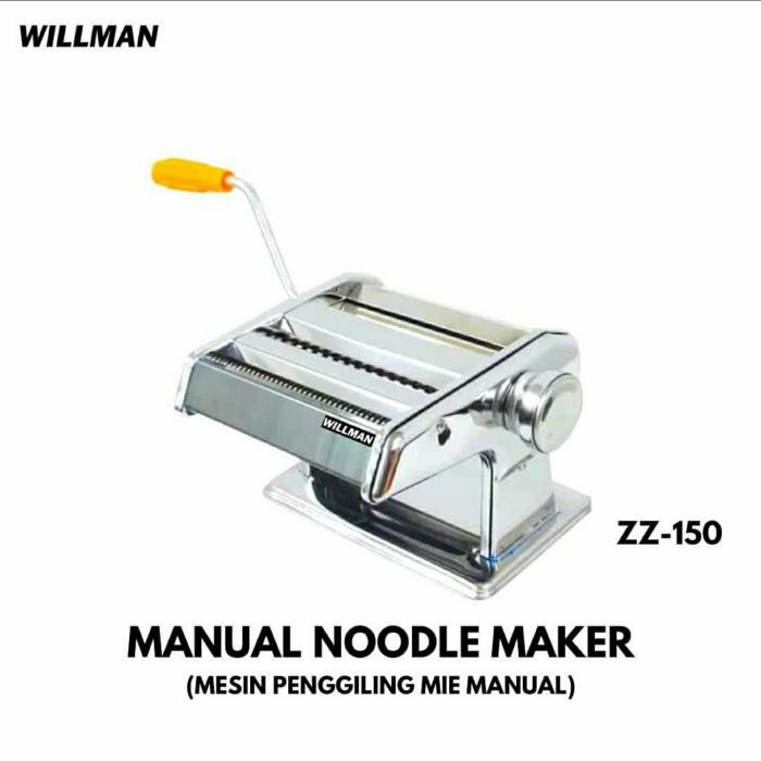 

Gilingan Mie Willman Zz-150 Noodle Maker Pastel Molen Atlas Ampia