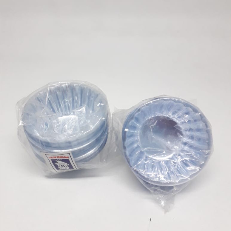 Cup Kue Plastik Bulat 100 Pcs