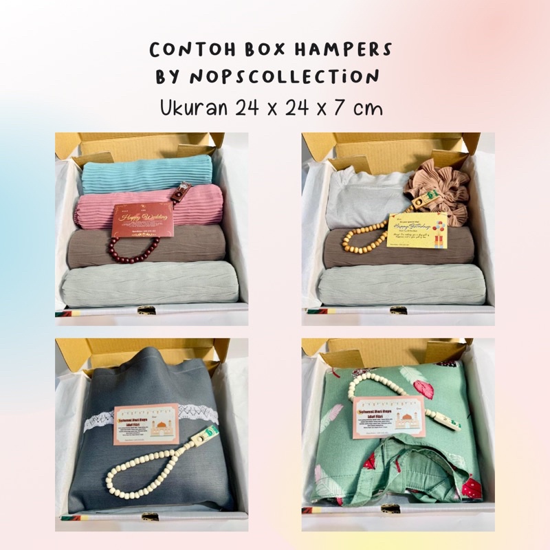 BOX HAMPERS By NOPSCOLLECTION